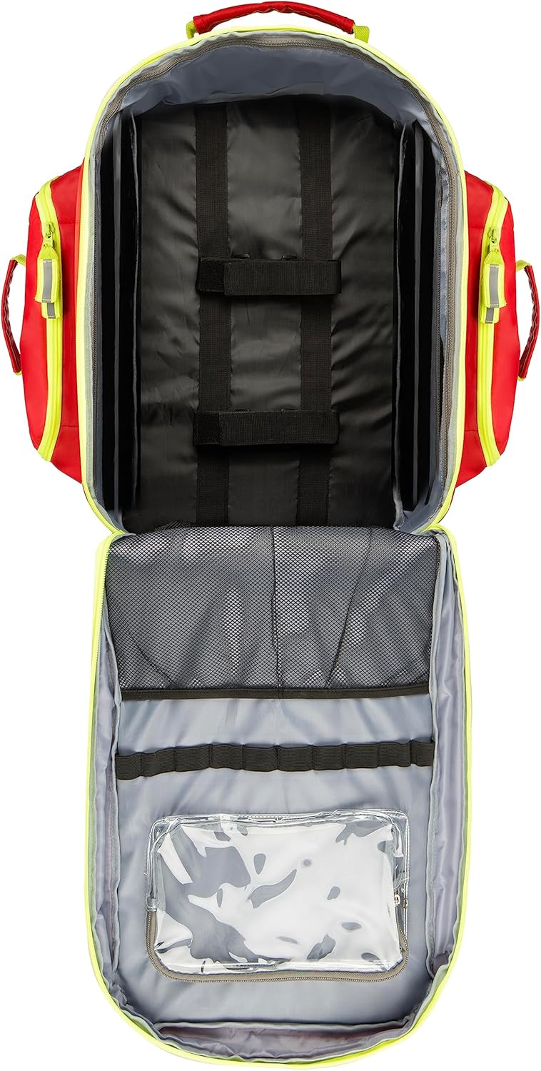 Scherber Mochila de primera respuesta premium  EMTEMS Medic Trauma & Oxygen Medical Bolsa profesional con 4 bolsas extraíbles codificadas por