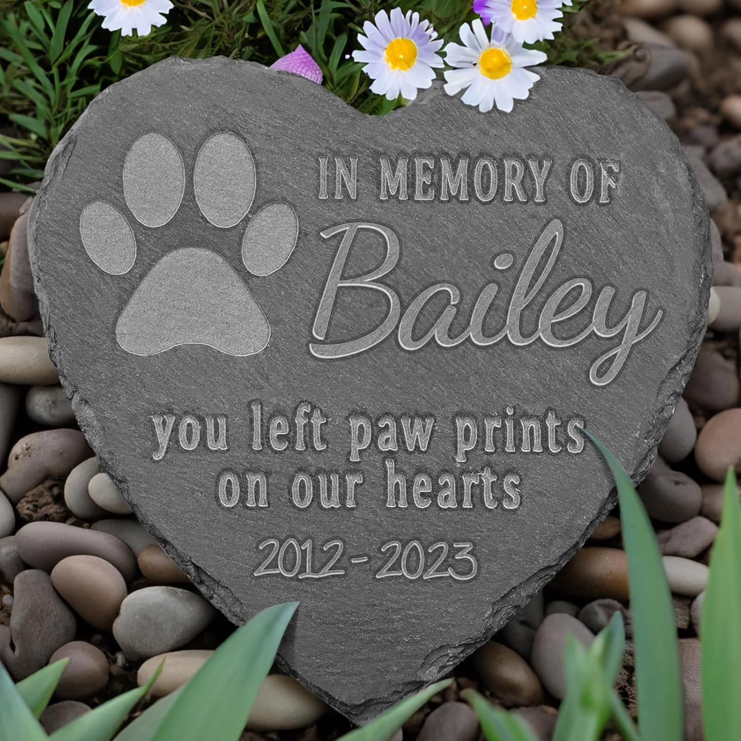 Regalos conmemorativos para mascotas, piedra conmemorativa personalizada para mascotas, regalo de recuerdo de mascotas, en memoria de perro gato,