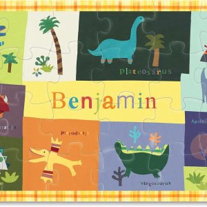 Rompecabezas personalizado para niños, 24 piezas, I See Me! (dinosaurio) Rompecabezas personalizado para niños, 24 piezas, I See Me! (dinosaurio)