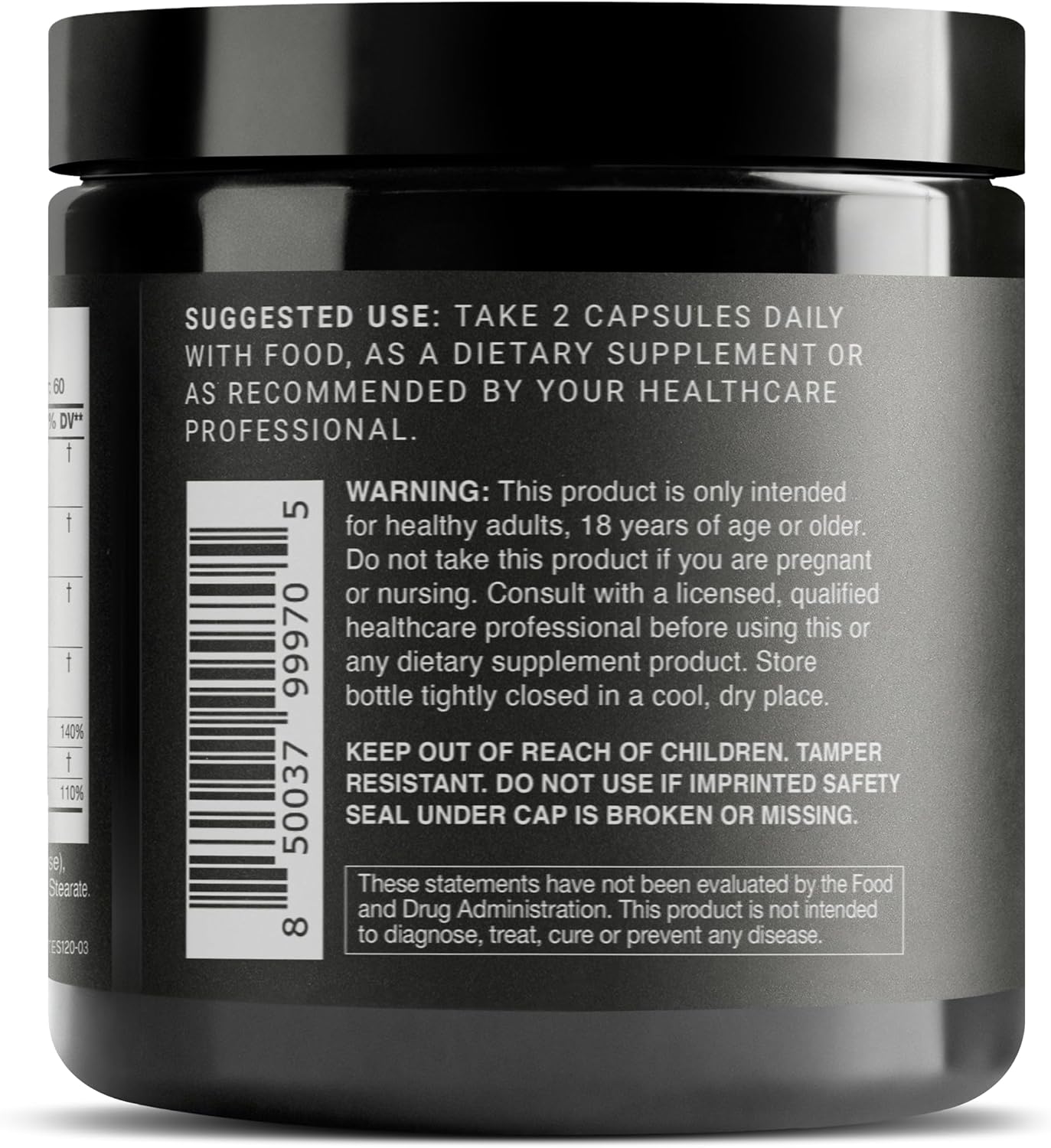 Elite T Formula 75,000 mg Power Cápsulas – Mejoradas con Tribulus (95% de saponinas), 2001 Tongkat Ali, 301 Fadogia, 25% Withanólidos Ashwagandha –
