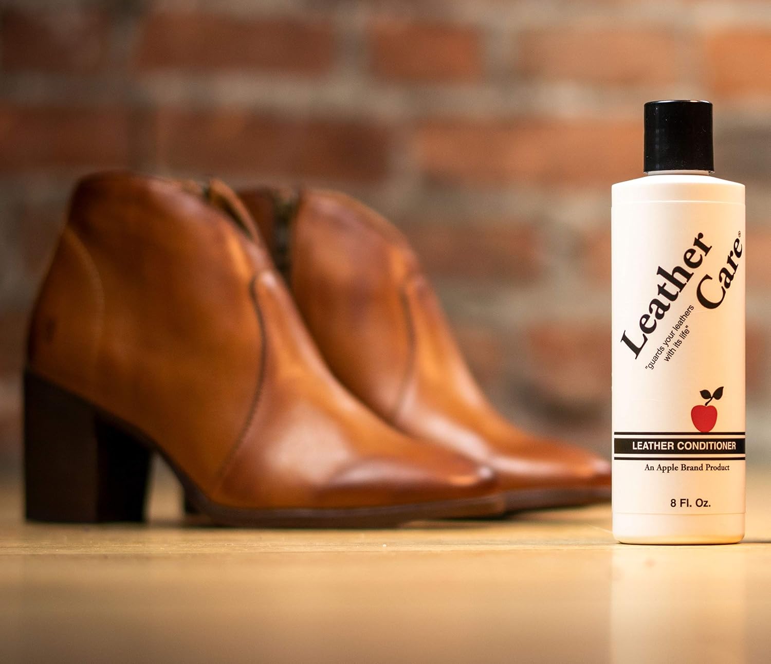 Acondicionador de cuero Apple Leather Care Botella de 8 onzas