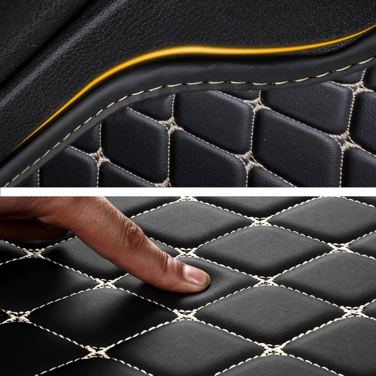 LadyCent Alfombrillas de automóvil para Toyota Prado Five Seats 2014-2016, almohadillas personalizadas para automóvil, cubierta de alfombra de