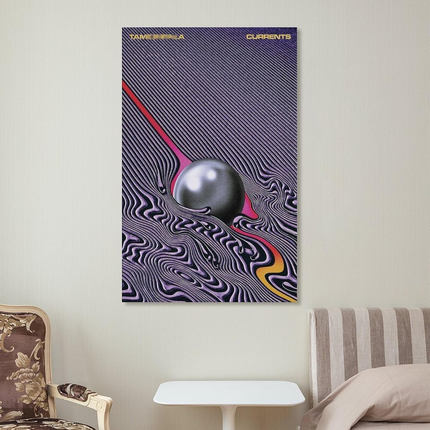 Khglxm Pósteres de cubierta de álbum de Impala de Tame Music Impala, impresiones artísticas de pared para decoración de pared, decoración de