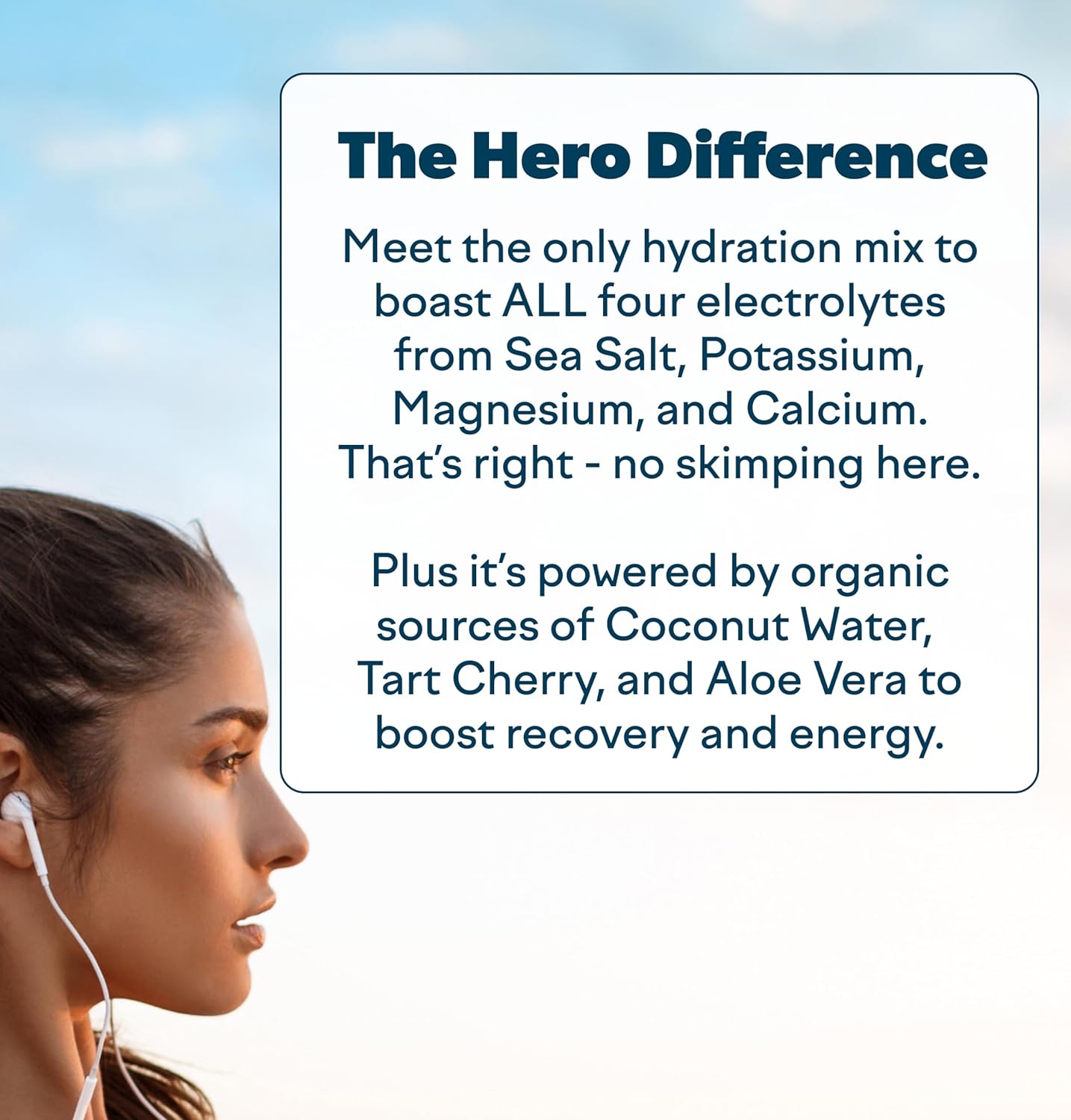 Feel Goods Hydration Hero – Paquetes de hidratación de electrolitos en polvo, sin azúcar, más de 60 oligogramas, frutas orgánicas, Keto – Guayaba