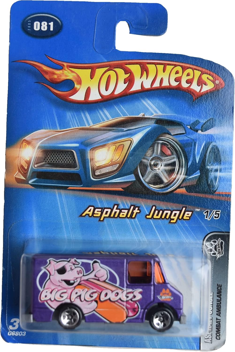 Hot Wheels Ambulancia de combate