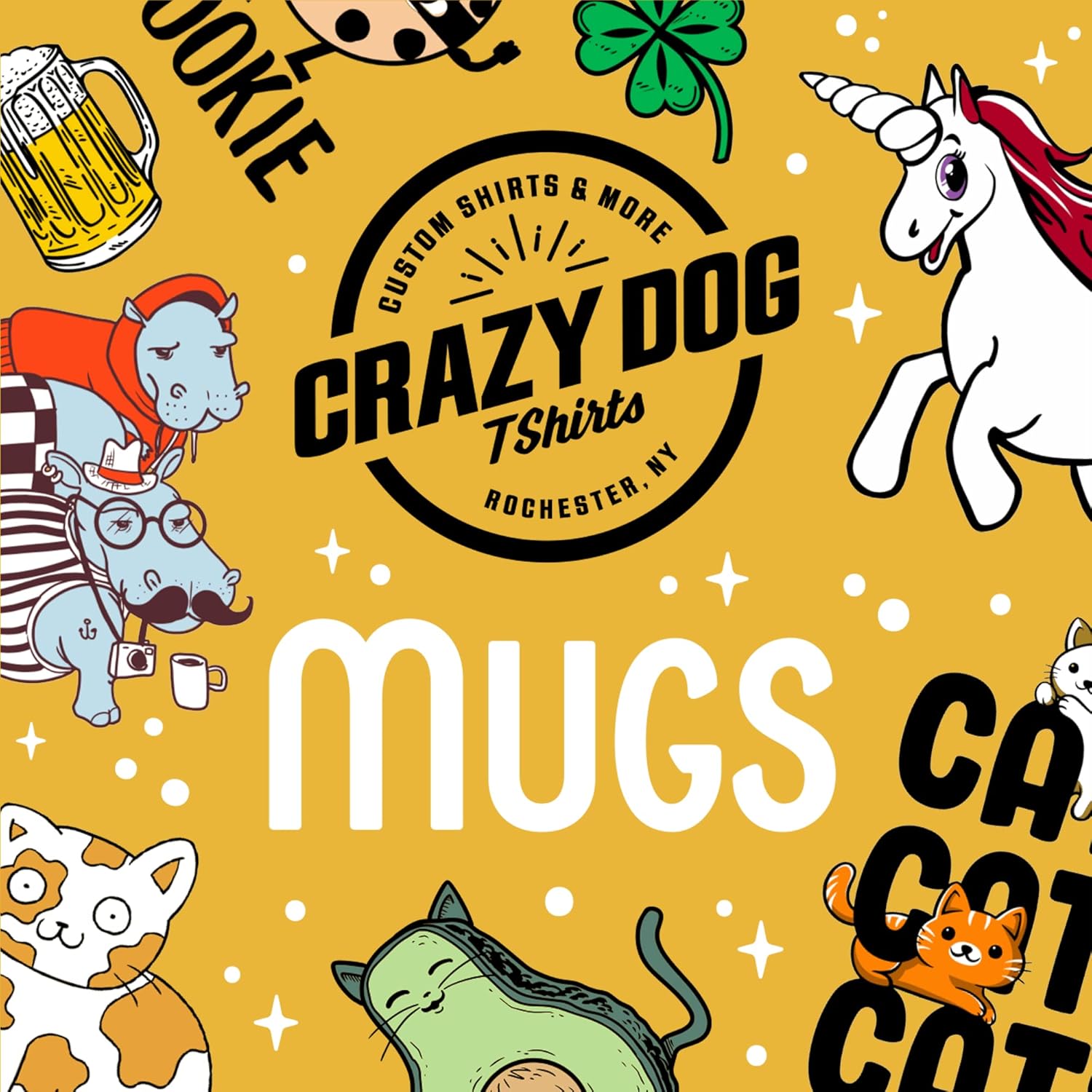 Crazy Dog T-Shirts Promoted To Daddy 2022 – Taza de café divertida con anuncio de bebé, 11 onzas