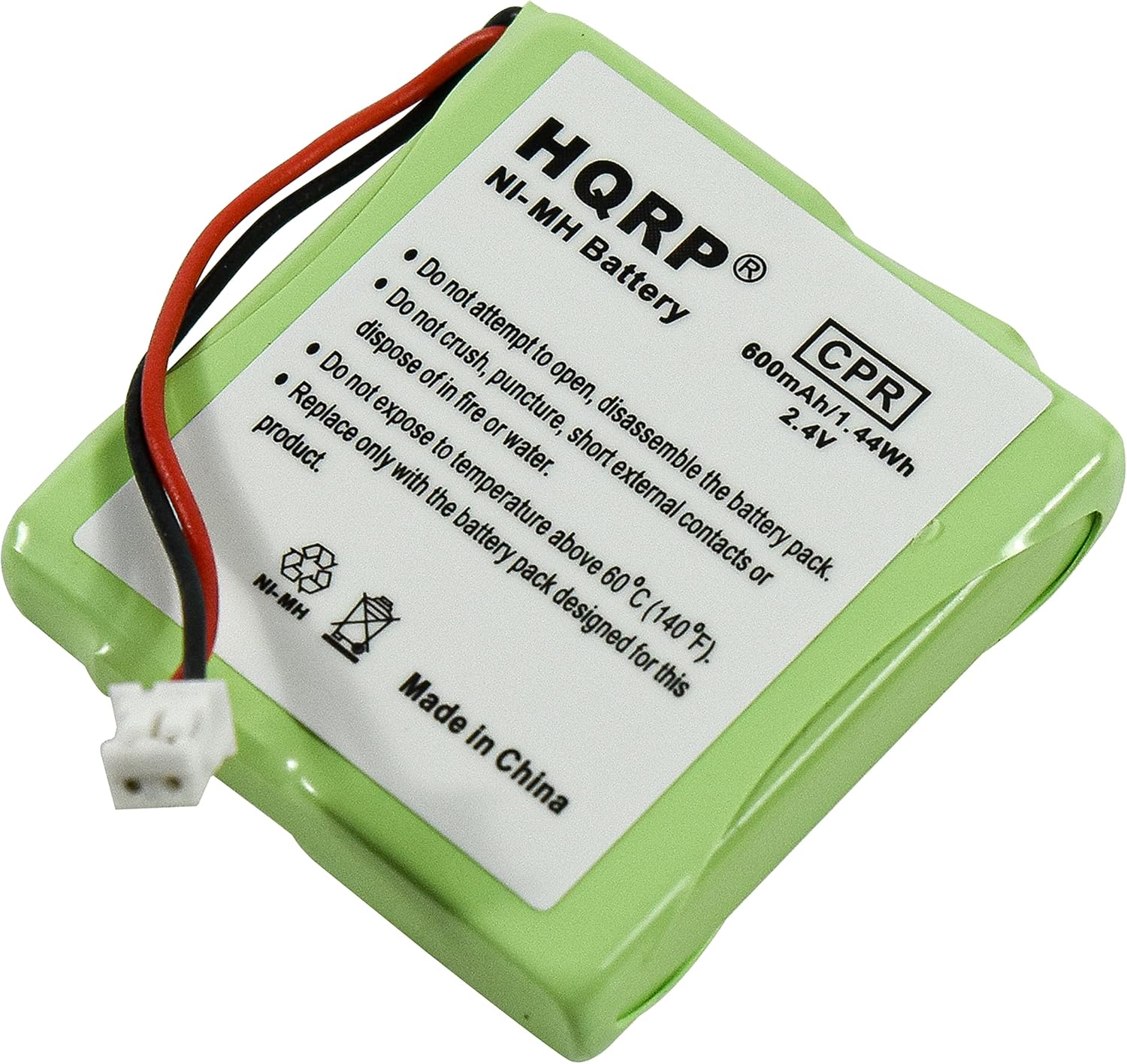 HQRP Batería de teléfono compatible con Fritz!FON DECT MT-DMT-D VOIP DECTMT-D AVM20002434  VOIP DECT  36F6 teléfono inalámbrico