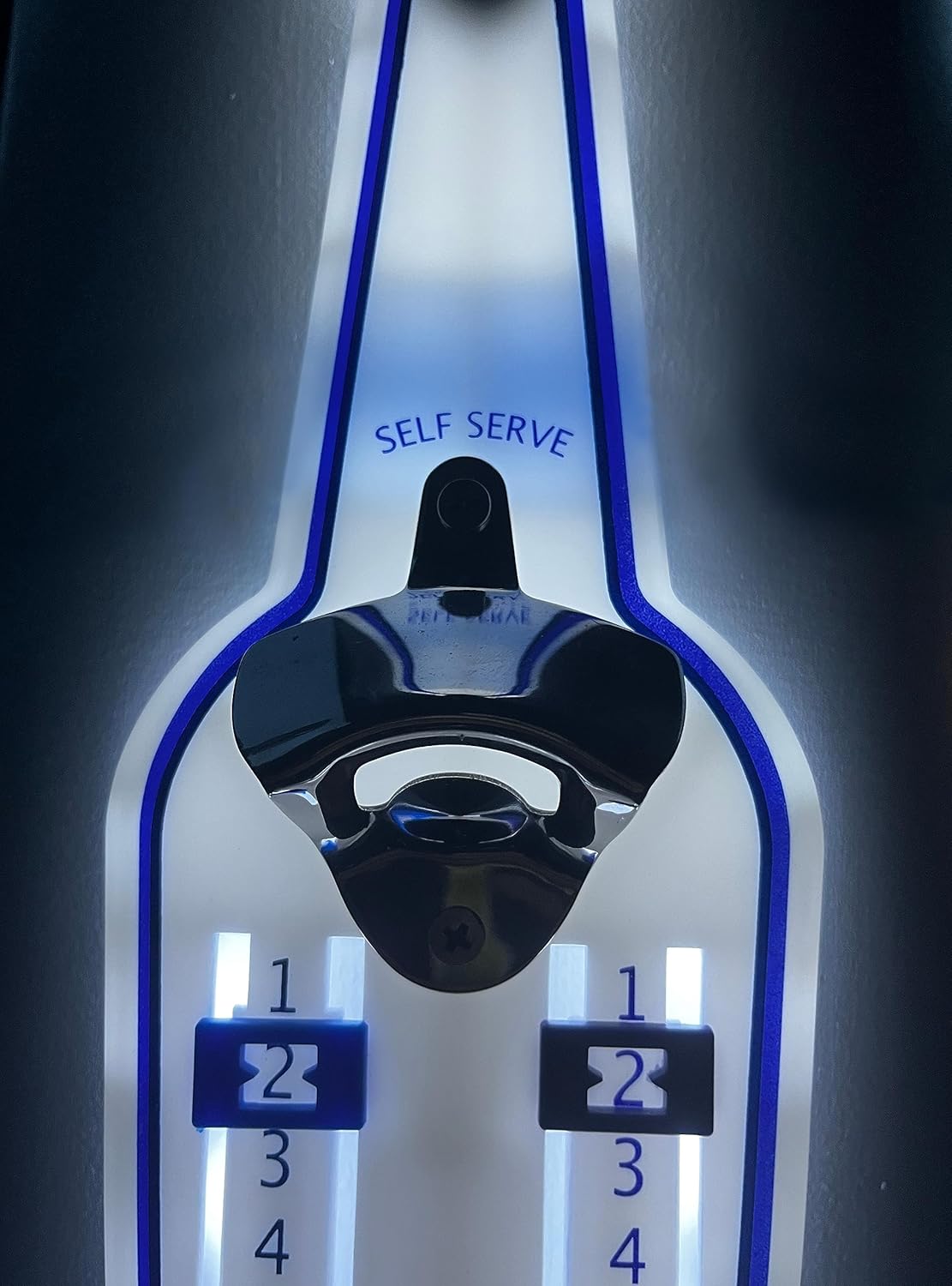Poleish Sports Bottle Bash Brands Hookz – Anillo LED en un juego de cuerdas (todo tipo de clima, interior o exterior)