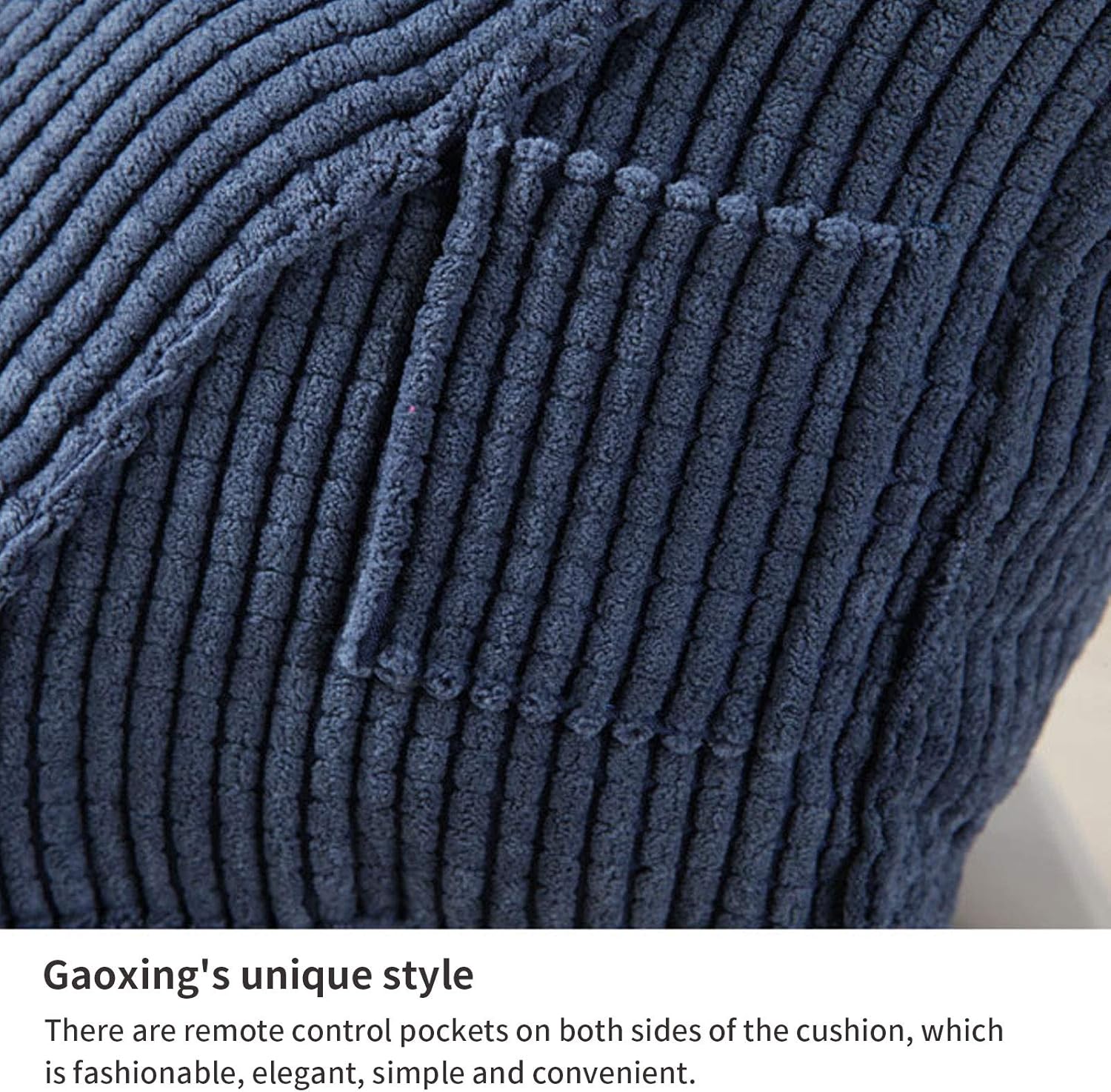 Almohada de lectura de cuña suave, cojín triangular de pana para respaldo, posicionamiento para sofá, cama, silla de oficina, almohada de apoyo para
