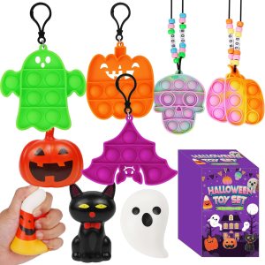 Juguetes para ansiedad de Halloween, juegos de juguetes sensoriales para niños, alivio del estrés de Halloween, juguetes blandos de levantamiento Juguetes para ansiedad de Halloween, juegos de juguetes sensoriales para niños, alivio del estrés de Halloween, juguetes blandos de levantamiento