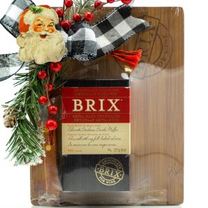 Brix – Juego de regalo de chocolate, barras de chocolate para maridaje de vino, tabla de cortar y cuchillo, juego de regalo de aperitivos, sin Brix – Juego de regalo de chocolate, barras de chocolate para maridaje de vino, tabla de cortar y cuchillo, juego de regalo de aperitivos, sin