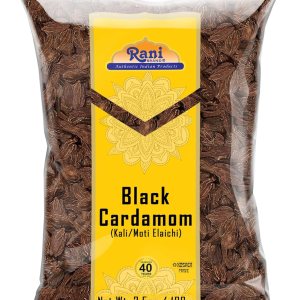 Rani – Cápsulas de cardamomo negro (Kali Elachi) – Especias indias enteras de 3.5 onzas (3.53oz)  Todo natural  Vegano  Apto para gluten  Sin OMG Rani – Cápsulas de cardamomo negro (Kali Elachi) – Especias indias enteras de 3.5 onzas (3.53oz)  Todo natural  Vegano  Apto para gluten  Sin OMG