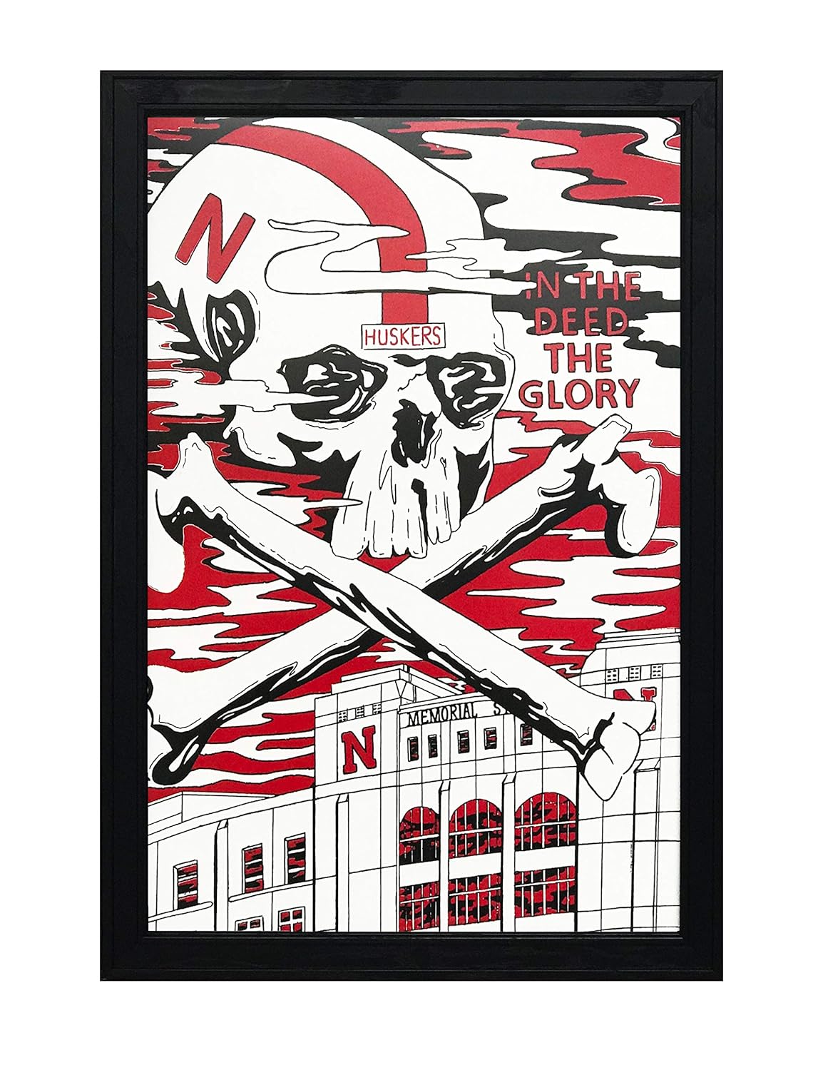 Nebraska Artist Series Poster (Huskers Artist Series)