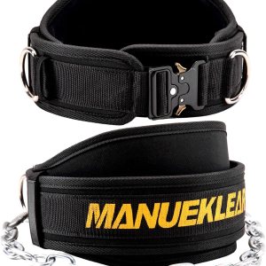 MANUEKLEAR – Cinturón con peso completo para dominadas, cinturón de peso de bloqueo rápido con cadena para hombres y mujeres, cinturón de inmersión MANUEKLEAR – Cinturón con peso completo para dominadas, cinturón de peso de bloqueo rápido con cadena para hombres y mujeres, cinturón de inmersión