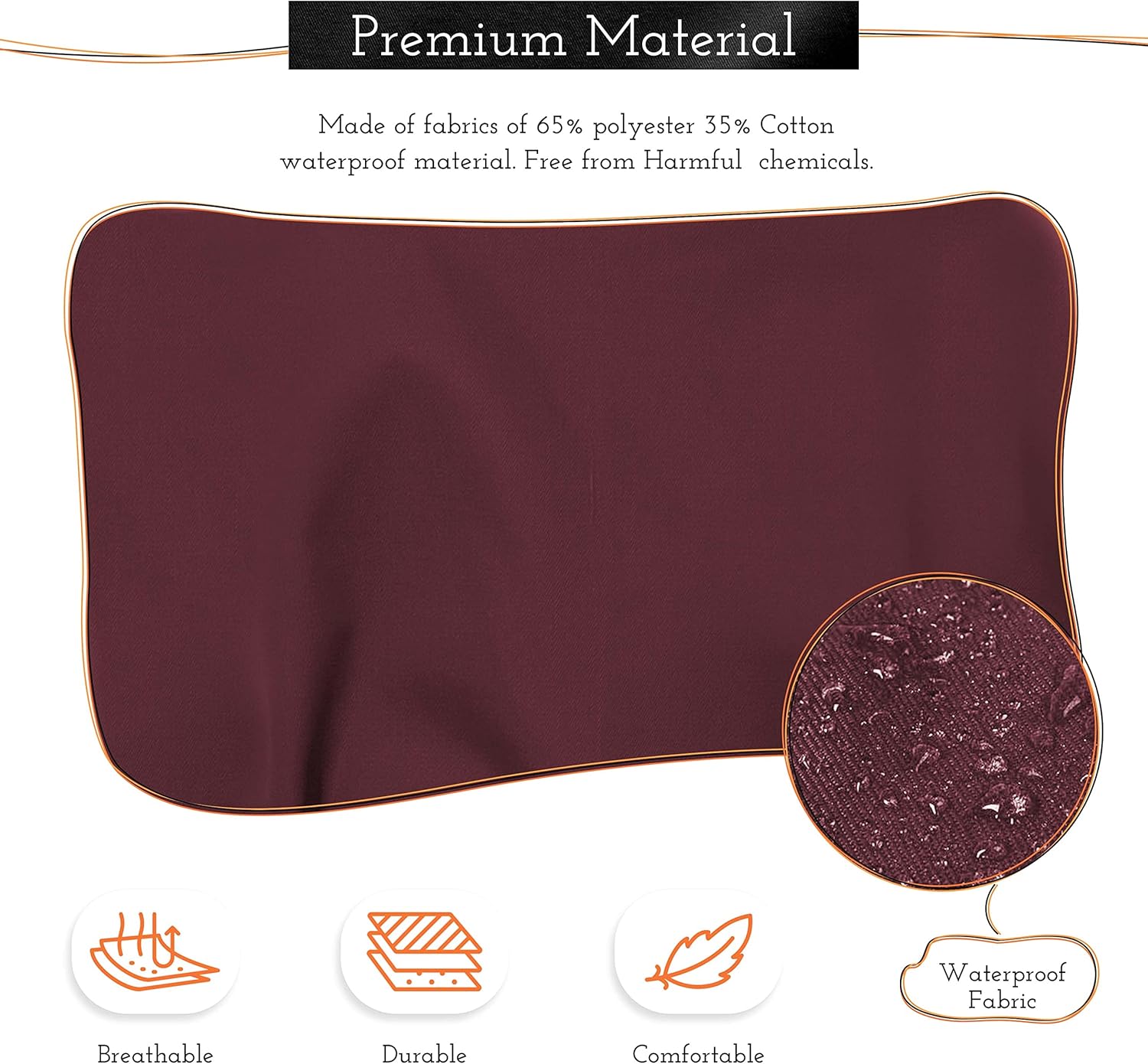 KOMBOH Delantal de chef unisex, delantal profesional, resistente, transpirable, correas grandes y bolsillos grandes.