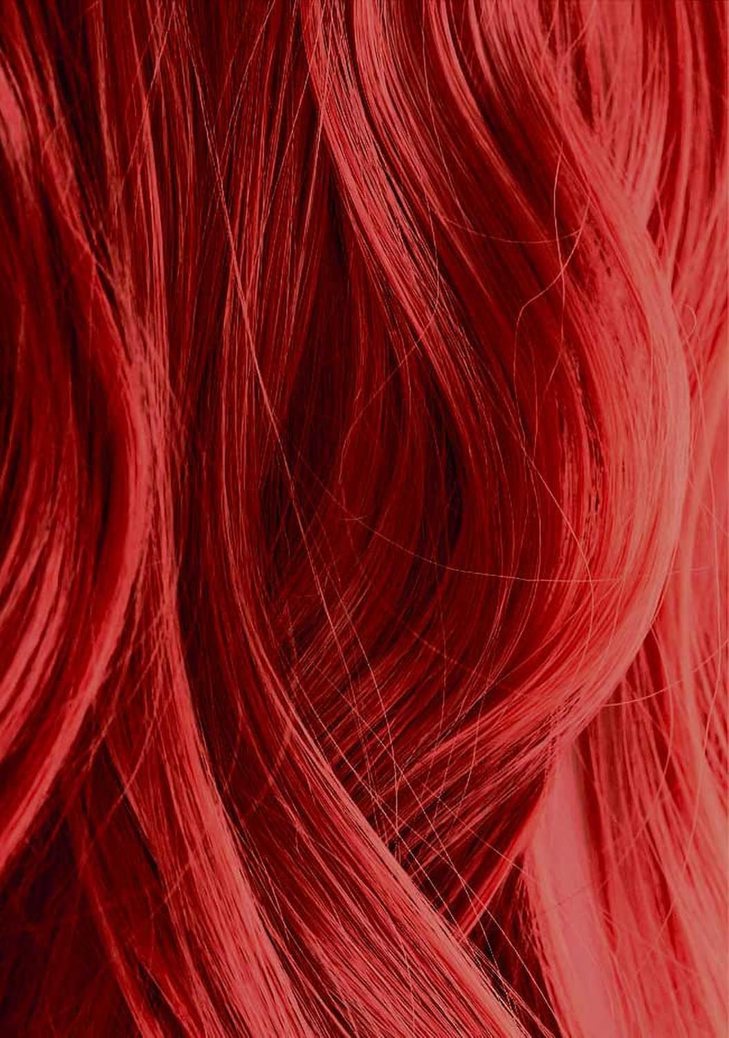 IROIRO Color de cabello semipermanente natural prémium 100 rojo oscuro (4 onzas)