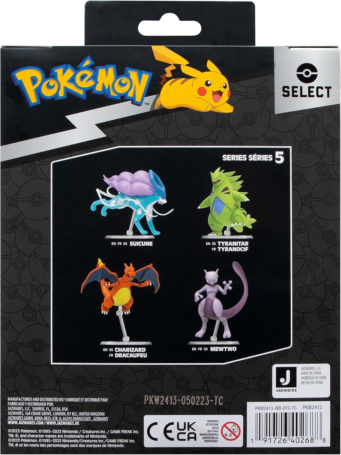 Pokémon – Figura Select de 5.9 in – Despotar, figura móvil oficial