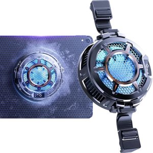 Enfriador de tableta para iPad Surface Pro 30 W radiador súper potente ventilador magnético de enfriamiento del teléfono con 3 modos de Enfriador de tableta para iPad Surface Pro 30 W radiador súper potente ventilador magnético de enfriamiento del teléfono con 3 modos de