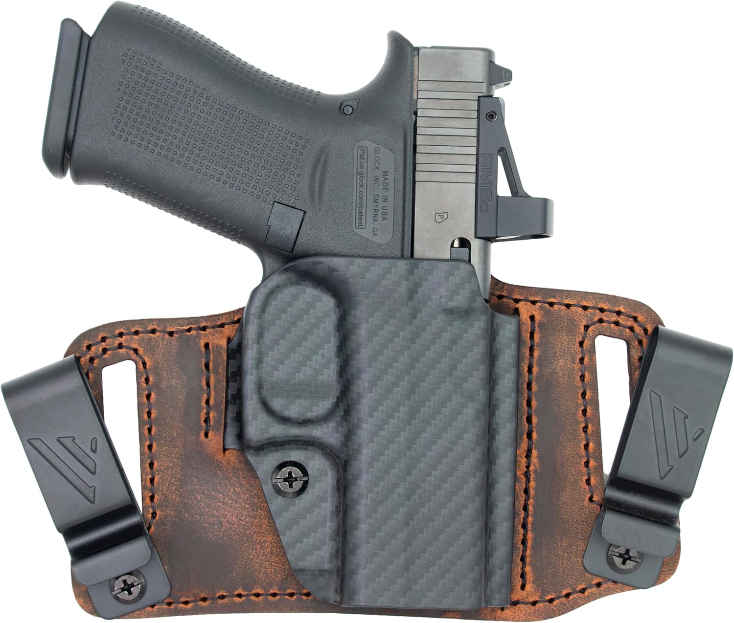 Versacarry Insurgent Deluxe – Funda (IWBOWB) – Parte delantera de polímero moldeado a medida – 100% cueropolímero – Compatible con ópticas – 2023