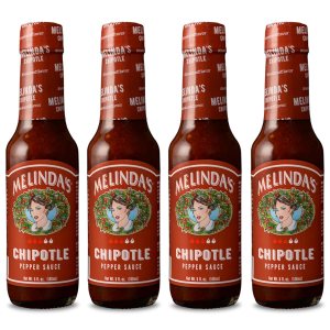 Melinda’s Salsa picante Chipotle Salsa gourmet de chipotle Hecho con chiles chipotle, chiles habaneros, zanahorias, cebolla, papaya y jugo de lima Melinda’s Salsa picante Chipotle Salsa gourmet de chipotle Hecho con chiles chipotle, chiles habaneros, zanahorias, cebolla, papaya y jugo de lima