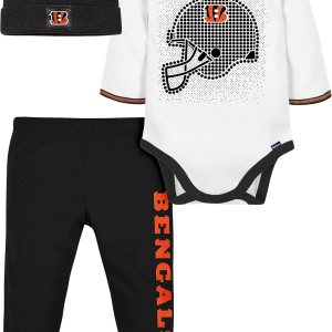 Gerber Conjunto de regalo unisex de pantalón y body con pies de equipo de la NFL para bebé Gerber Conjunto de regalo unisex de pantalón y body con pies de equipo de la NFL para bebé