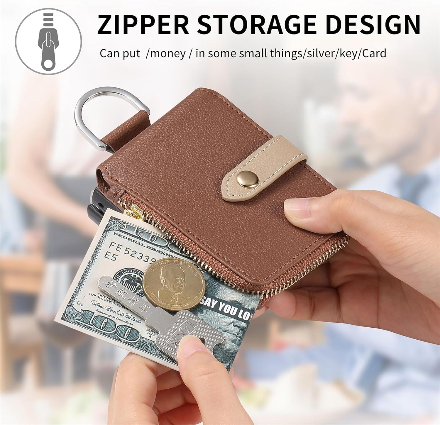 Asuwish Compatible con Samsung Galaxy Z Flip 3 5G 2021 – Funda tipo cartera y ranura para tarjetas, anillo con cierre magnético, a prueba de golpes,