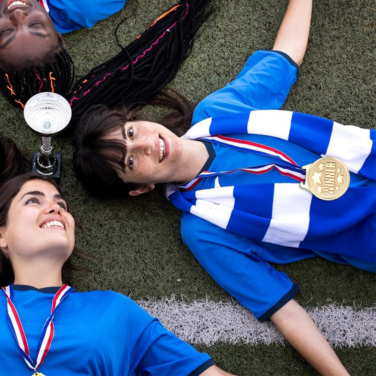 strongzhuo Un 1.5 “Diámetro Mini Ganador Medal-Sporting Eventos, Competiciones, Juegos Escolares, Ortografía Abeja, Medalla de Oro Estilo Olímpico