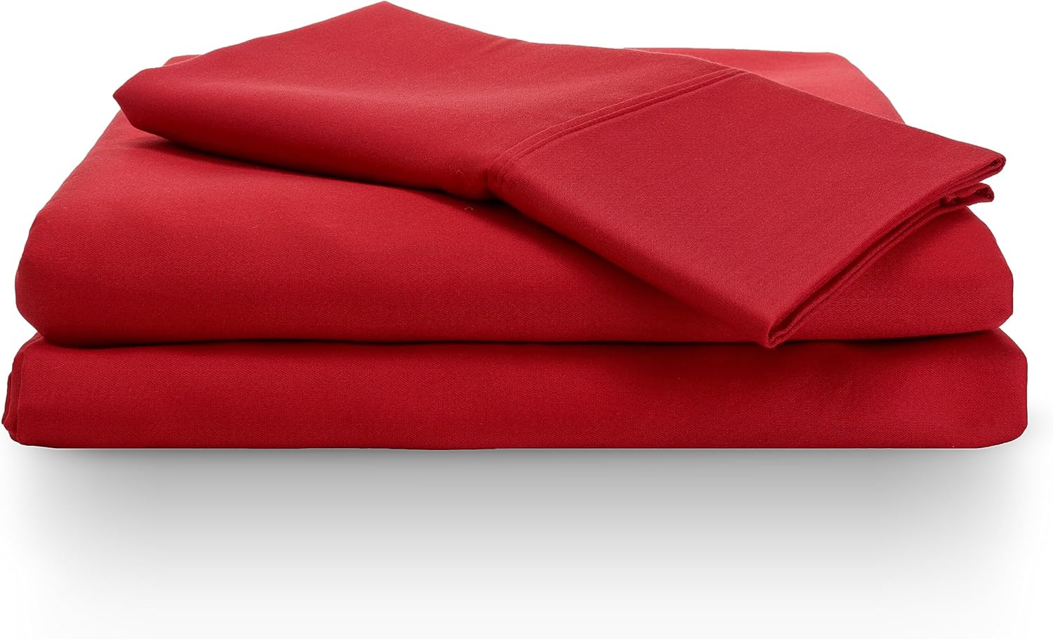 Berkshire Blanket Juego de ropa de cama de tejido percal de 300 hilos, sábanas y fundas de almohada de 100 % algodón, 3 piezas, bolsillo profundo,
