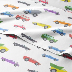 Juego de sábanas de automóviles para niños, tamaño individual, sábanas divertidas para camas individuales, sábanas para niños pequeños y adolescentes Juego de sábanas de automóviles para niños, tamaño individual, sábanas divertidas para camas individuales, sábanas para niños pequeños y adolescentes