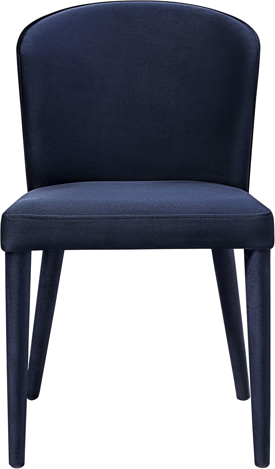 TOV Furniture Metropilitan Collection – Silla decorativa de terciopelo para comedor, color azul marino