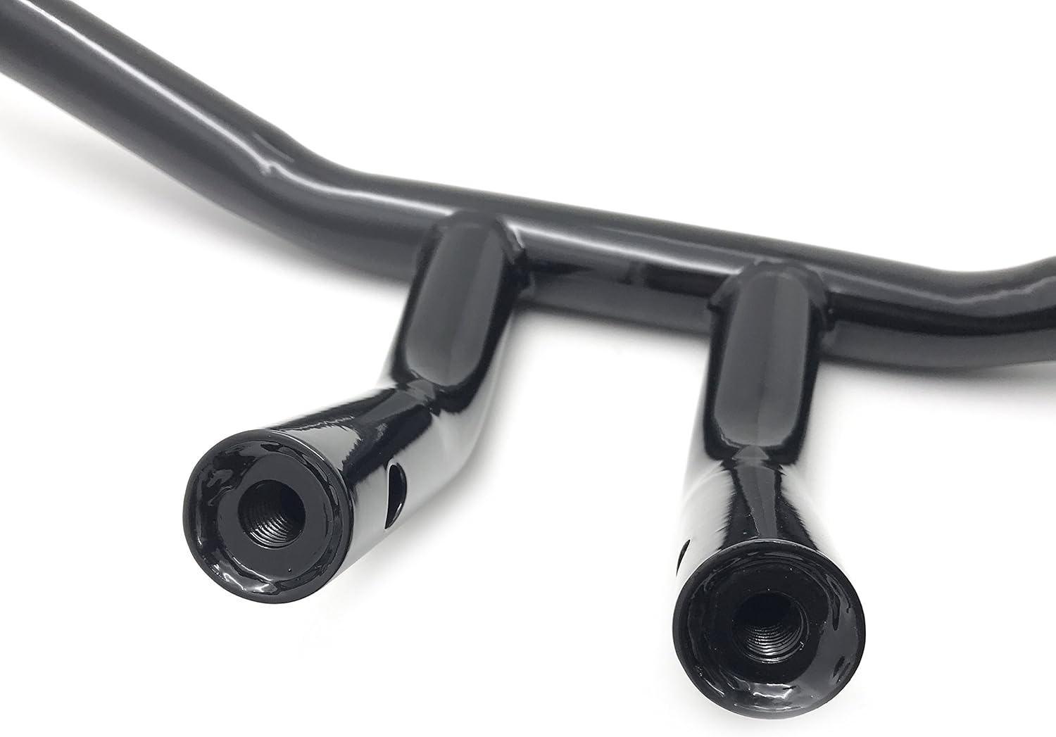 HTTMT HB01-1-14 pulgadas negro plano 6 pulgadas Buffalo T-Bar Manillar compatible con Harley ’03-’13 FLHR y FLHRC Harley ’00-’17 FLS FLSS FLST