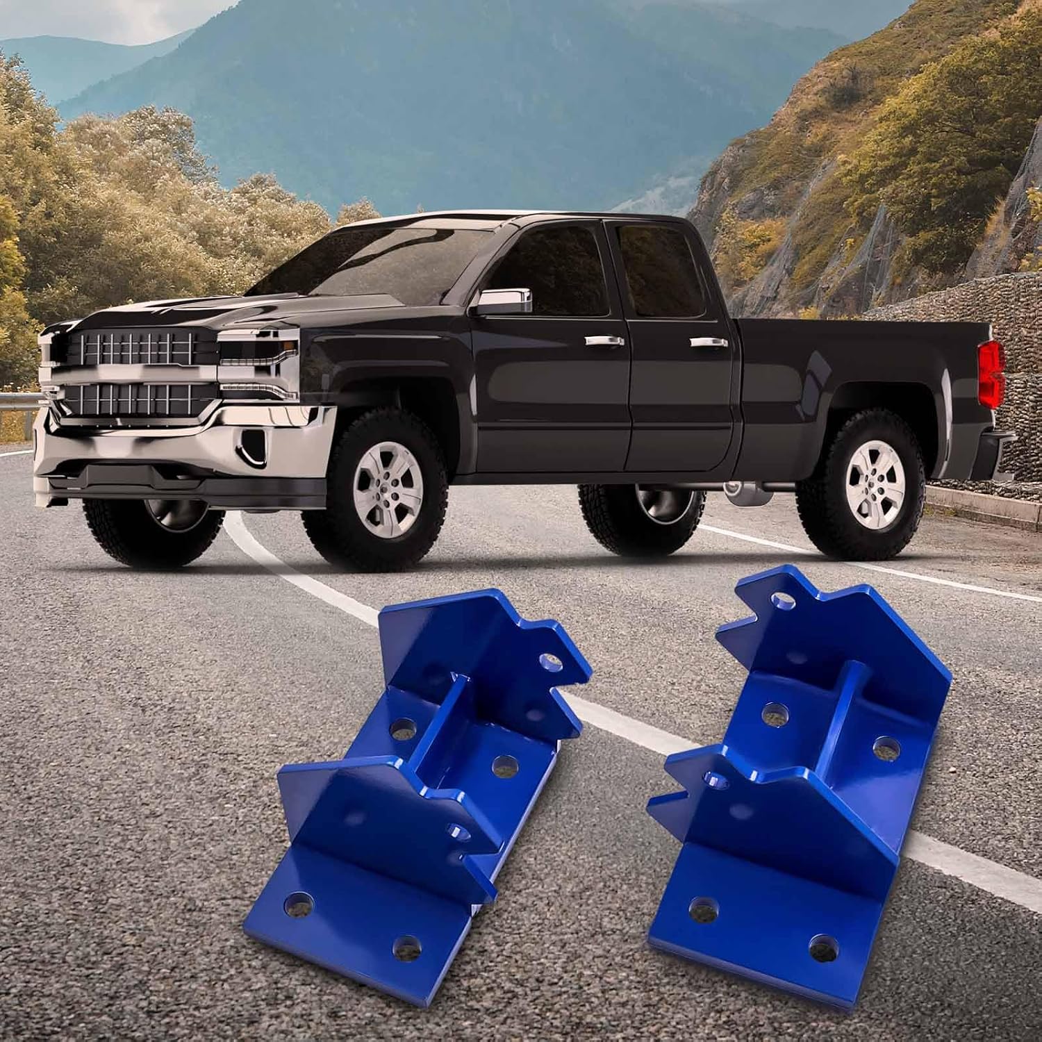 maXpeedingrods Kit de conversión de montaje de motor para 6BT Cummins Engine 1973-1991, para Chevy Truck 1973-1987 para Chevrolet Suburban