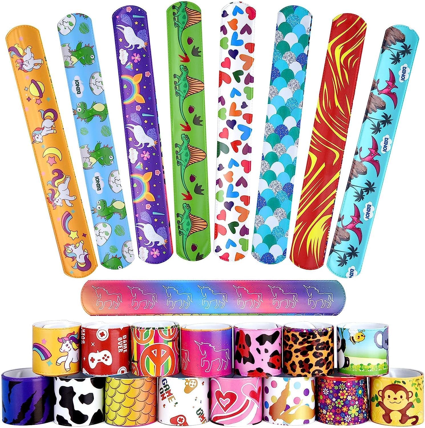 61 piezas de recuerdos de fiesta pop para niños, juguetes para ansiedad, juguetes de caja del tesoro para premios de aula, relleno de piñata, cofre