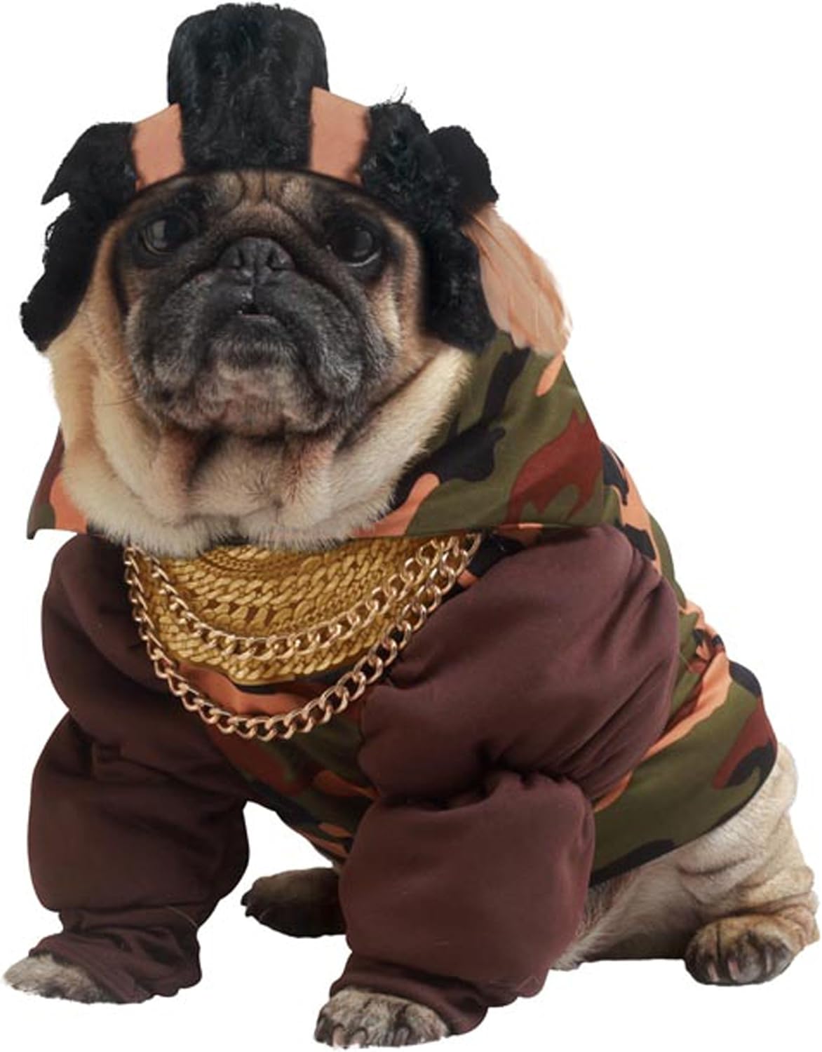 Pup-A-Razzi – Disfraz para perro de Piedad del Toro, negro, talla S de EE. UU