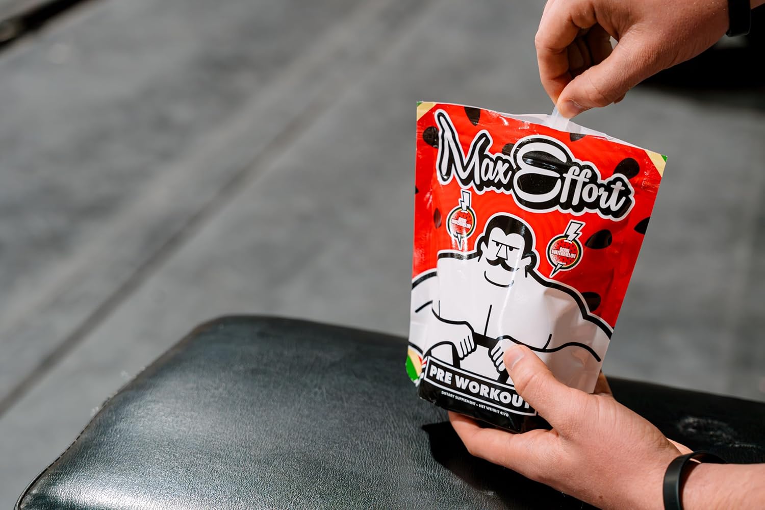 Max Effort Polvo de preentrenamiento, suplemento energético y de concentración para adultos, bebida de rendimiento de entrenamiento, monohidrato de