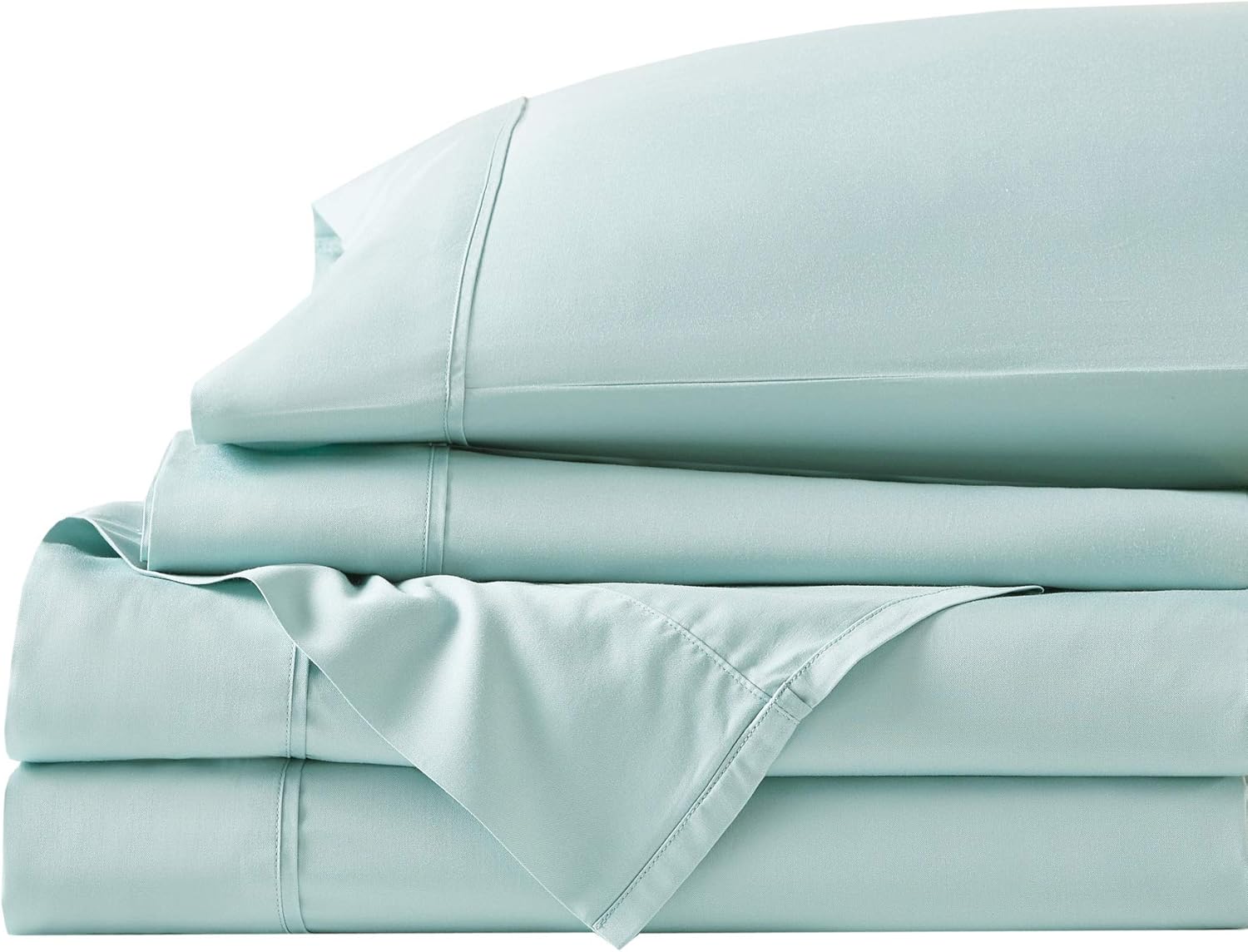 Comfort Spaces Juego de sábanas de 100% rayón (de bambú), transpirable, con bolsillo profundo de 15 pulgadas, para todas las estaciones, juego de