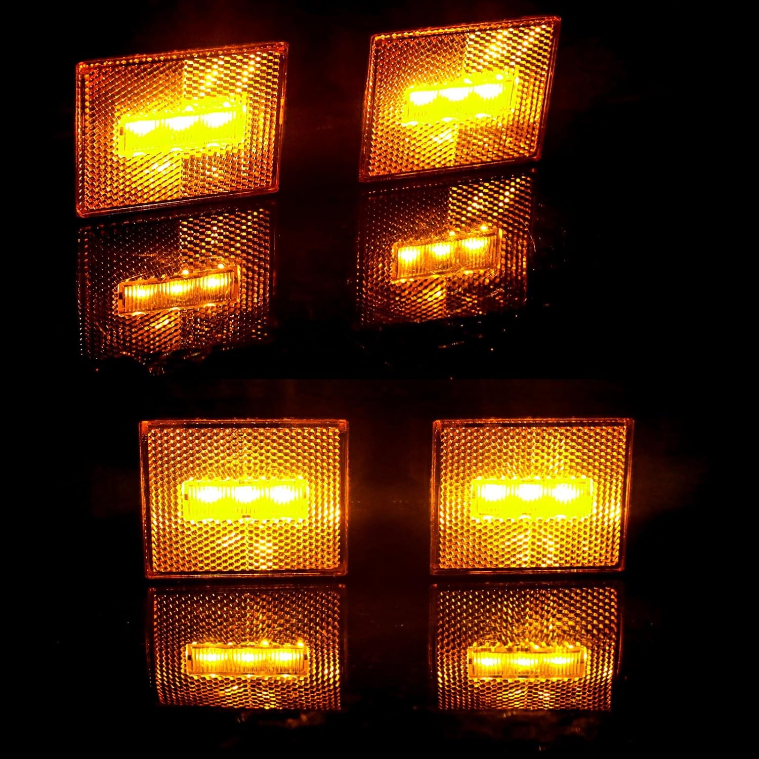 Kit de luces LED para remolque, luces de remolque de barco con kit de cableado, kit de luces LED para remolque con combinación de luces de