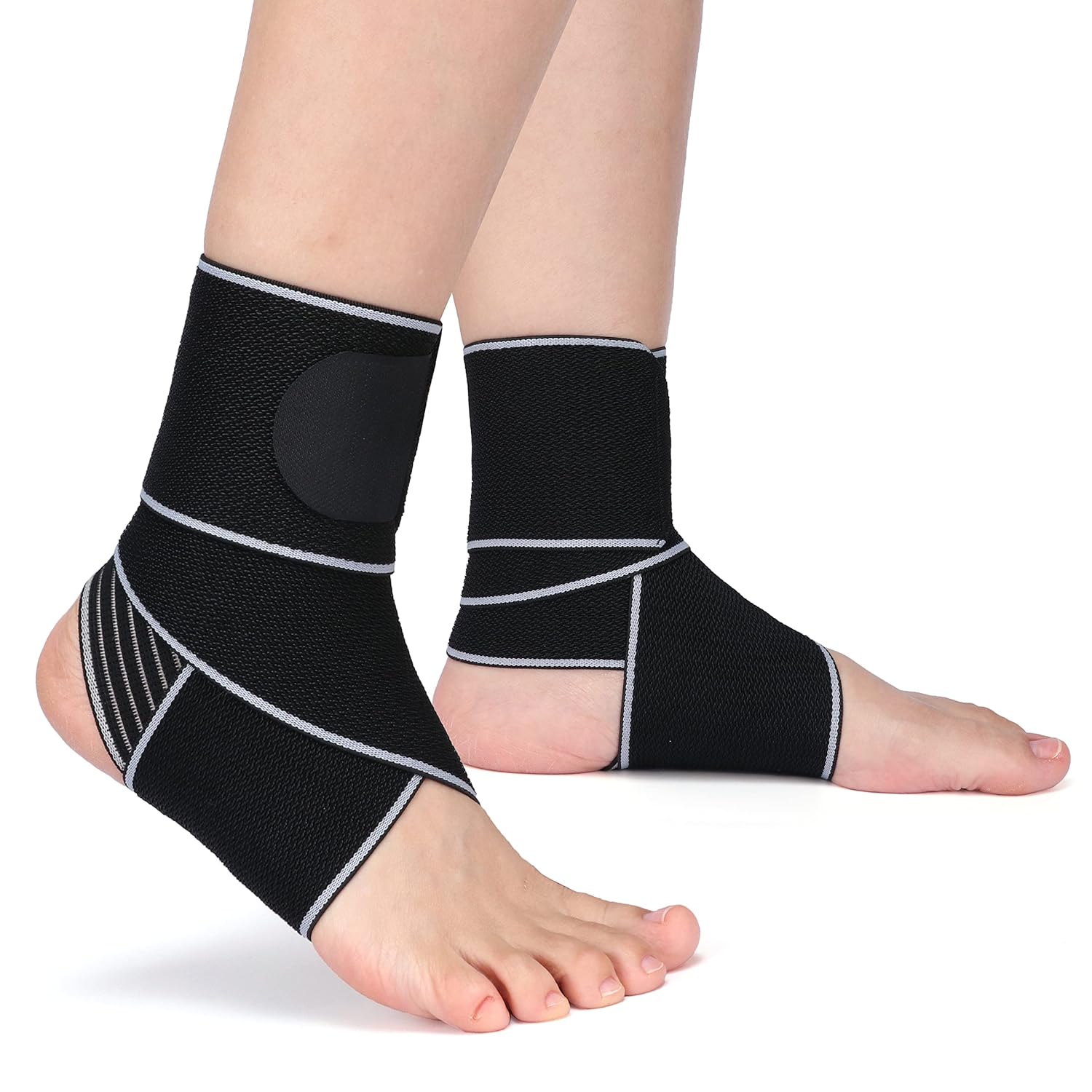 Ankle Support,Ankle Brace for Men and Women, Adjustable Ankle Compression Brace for Plantar fasciitis, arthritis sprains, muscle fatigue or joint