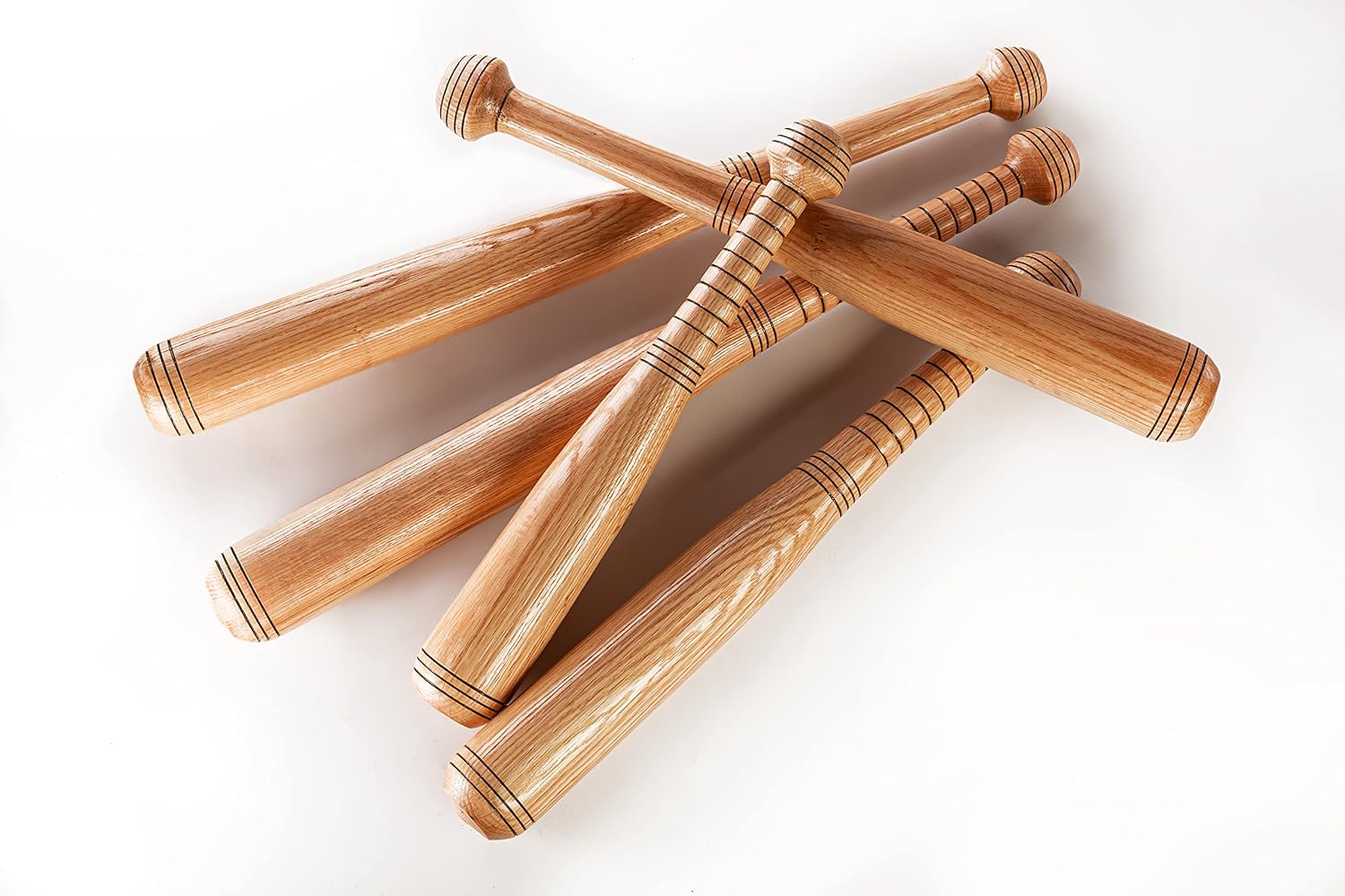 Bate de béisbol de madera maciza de roble, palo de bate de madera de roble, práctica de palo de defensa del hogar, bate de defensa personal, poder