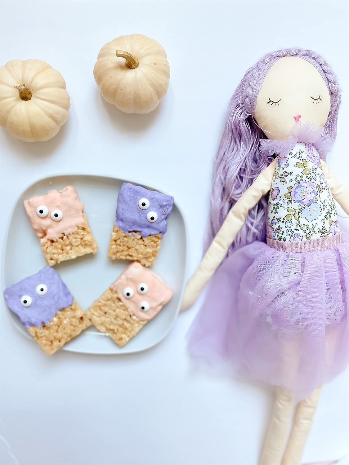 Mon Ami Muñeca de peluche de diseñador perfumada de lavanda, 20 pulgadas, divertido y adorable juguete de peluche para niños de todas las edades,