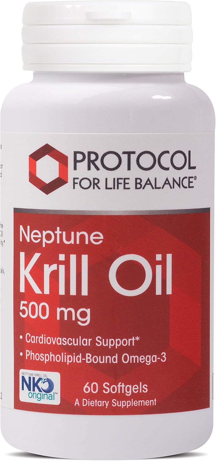 Protocol For Life Balance Aceite de krill de Neptuno, 60 unidades