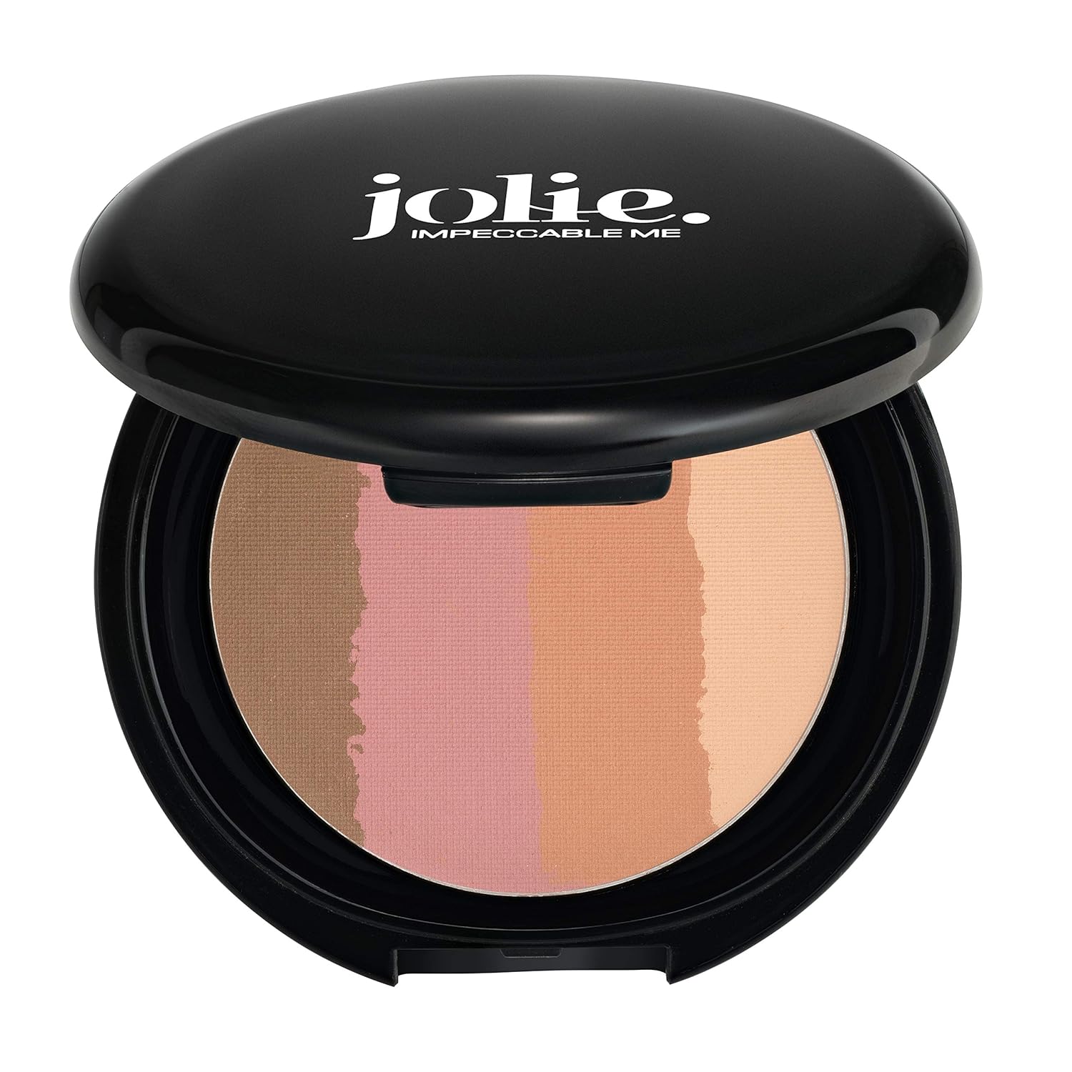Jolie Color Lines – Polvo luminoso multicolor de brillo saludable (líneas naturales)