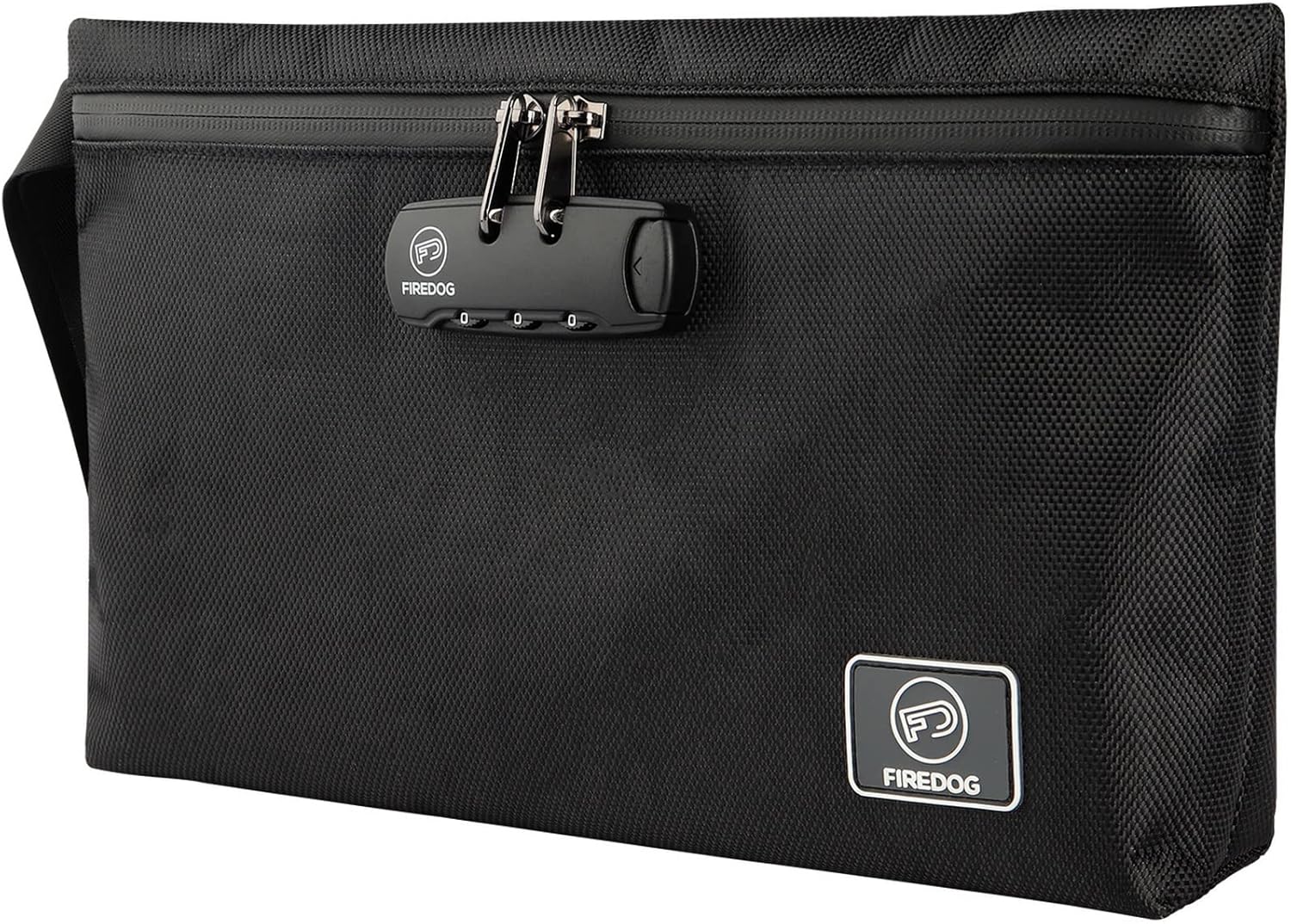FIREDOG Bolsas impresas a prueba de olores con cerradura de combinación, forro de carbono, a prueba de olores, contenedor para almacenamiento de