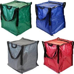 DURASACK Bolsa de almacenamiento resistente con cremallera superior de 22 galones, bolsa de mudanza de polipropileno tejido resistente, diseño DURASACK Bolsa de almacenamiento resistente con cremallera superior de 22 galones, bolsa de mudanza de polipropileno tejido resistente, diseño