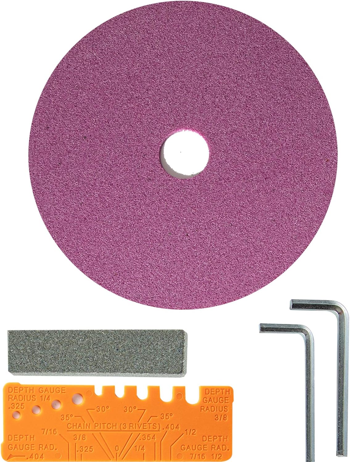 VEVOR Afilador eléctrico de motosierra de 230 W, amoladora de cadena de 3000 RPM, amoladora de cadena de sierra con muelas abrasivas de 18 y 316