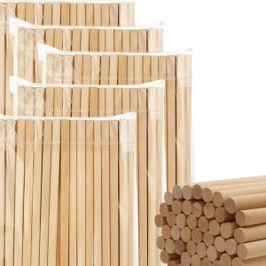120 varillas de madera de 12 pulgadas, palos de madera de 14 pulgadas para manualidades, palos de madera, tacos de madera para manualidades, barra 120 varillas de madera de 12 pulgadas, palos de madera de 14 pulgadas para manualidades, palos de madera, tacos de madera para manualidades, barra