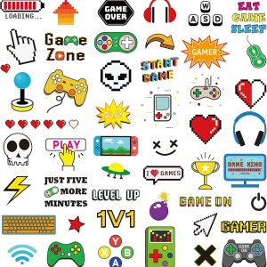 100 calcomanías de pared coloridas para jugadores, calcomanías de pared para despegar y pegar, calcomanías de vinilo extraíbles para deportes 100 calcomanías de pared coloridas para jugadores, calcomanías de pared para despegar y pegar, calcomanías de vinilo extraíbles para deportes