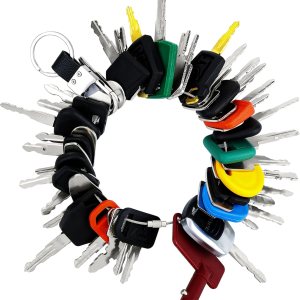 Juego de 50 llaves de equipo pesado, juego de llaves maestras de encendido para JD John Deere Hyster Komatsu Kubota Yanmar Takeuchi Ford New Holland Juego de 50 llaves de equipo pesado, juego de llaves maestras de encendido para JD John Deere Hyster Komatsu Kubota Yanmar Takeuchi Ford New Holland