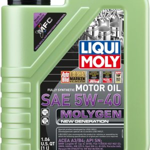 Liqui Moly Aceite de motor Molygen New Generation 5W-40 20230, 1 litro Liqui Moly Aceite de motor Molygen New Generation 5W-40 20230, 1 litro