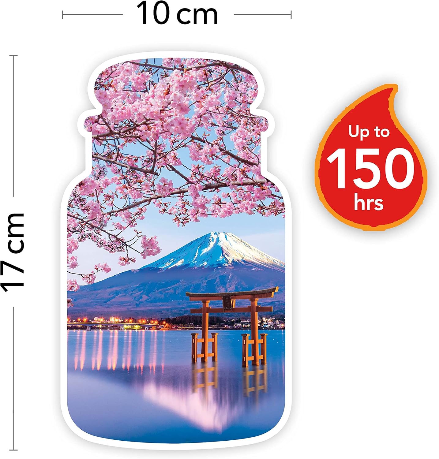 Yankee Candle Vela perfumada  Vela en tarro grande Majestic Mount Fuji  Colección Sakura Blossom Festival  Tiempo de combustión hasta 150 horas